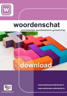 1P | 1F Woordenschat 1 - woordkaartjes  