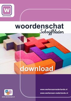 1P | 1F Woordenschat 1 - schrijfbladen