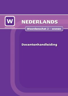 1P Woordenschat 2 - wonen - Docentenhandleiding