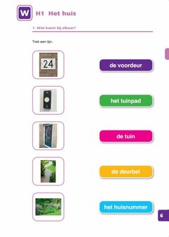 1P Woordenschat 2 - wonen - Lesmateriaal (Wire-O)