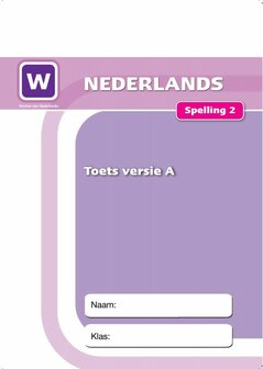 1P Spelling 2 - toets versie A - Leerlingmateriaal 