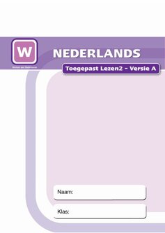 1F Toegepast lezen 2 - Toets versie A - Leerlingmateriaal 