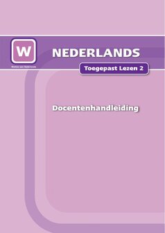 1F Toegepast lezen 2 - Docentenhandleiding (wire-O)