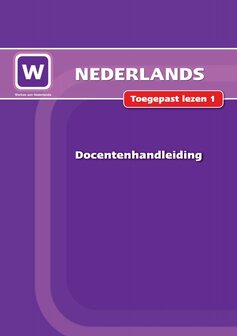 1P Toegepast lezen 1 - Docentenhandleiding (Wire-O)