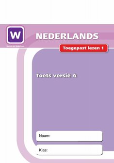 1P Toegepast lezen 1 - Toets versie A - Leerlingmateriaal