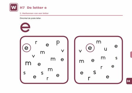 1A Letters leren 1 &ndash; Lesmateriaal (wire-O)