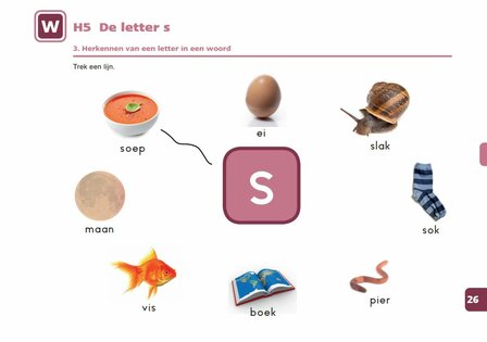 1A Letters leren 1 &ndash; Lesmateriaal (wire-O)