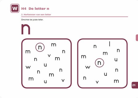 1A Letters leren 2 &ndash; Lesmateriaal (wire-O)