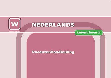 1A Letters leren 2 &ndash; Toets - docentenhandleiding