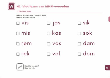 1A Technisch lezen 1 - Lesmateriaal (wire-O)