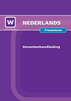 1P Presenteren -Docentenhandleiding (Wire-O)