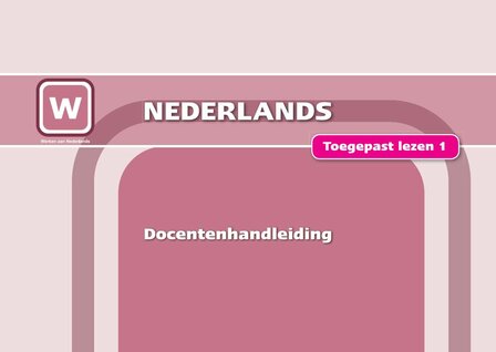 1A Toegepast lezen &ndash; Toets - Docentenhandleiding