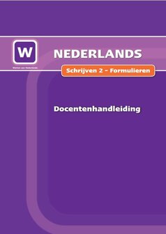 1P Schrijven 2  - formulieren - Docentenhandleiding (wire-O)