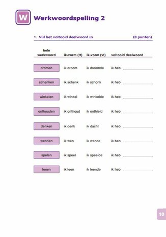 Begintoets 1F GEVORDERD - Leerlingmateriaal 