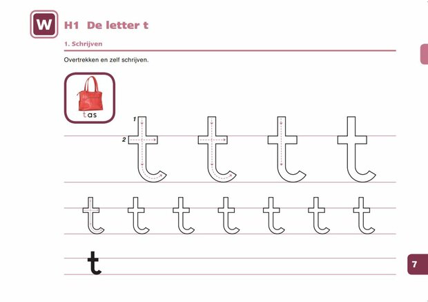 1A Letters leren 2 – Lesmateriaal (wire-O)