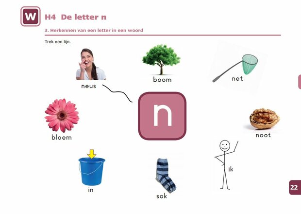 1A Letters leren 2 – Lesmateriaal (wire-O)