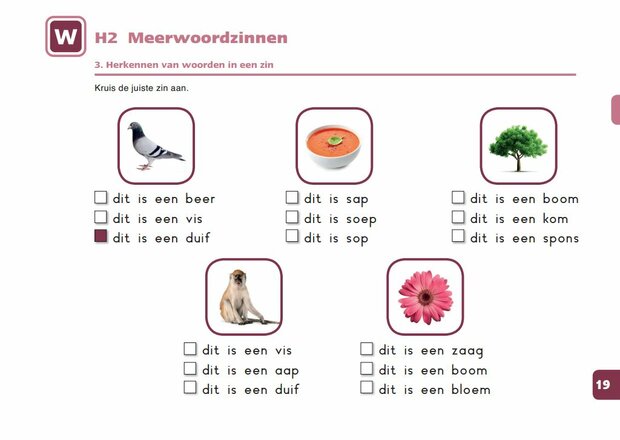 1A Toegepast lezen – Lesmateriaal (wire-O)