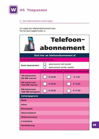 1P Schrijven 2  - formulieren - Lesmateriaal (wire-O)